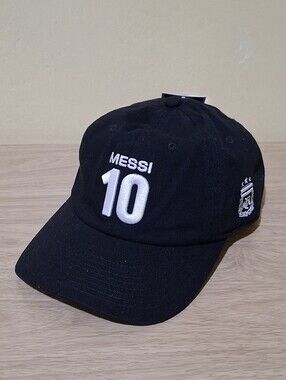 FA Black Cap with White '10' Embroidery NWT